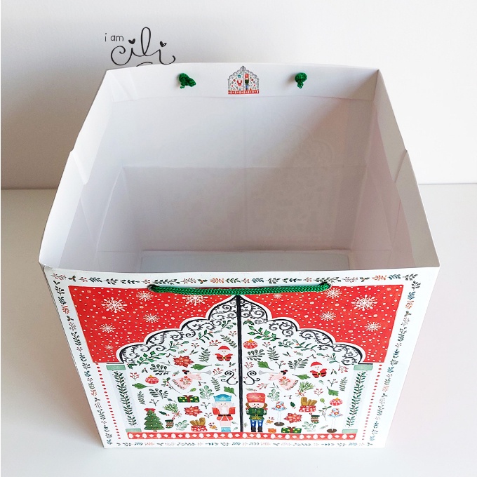 

(Rbag Chiara27) Rbag Natal / Merry Christmas 27 X 27 X 25 [10 Pcs]