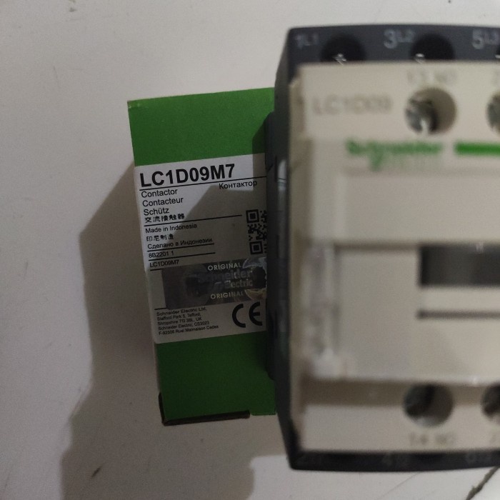 Kontaktor / Contactor Schneider Lc1D09 M7 Lc1D09M7 Lcid-09M7 Lcid09M7