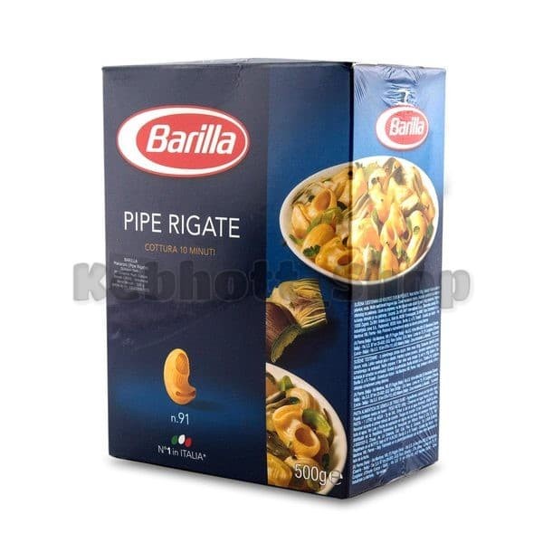 

Promo Barilla Pasta Pipe Rigate 500Gr Barila Macaroni Spaghetti