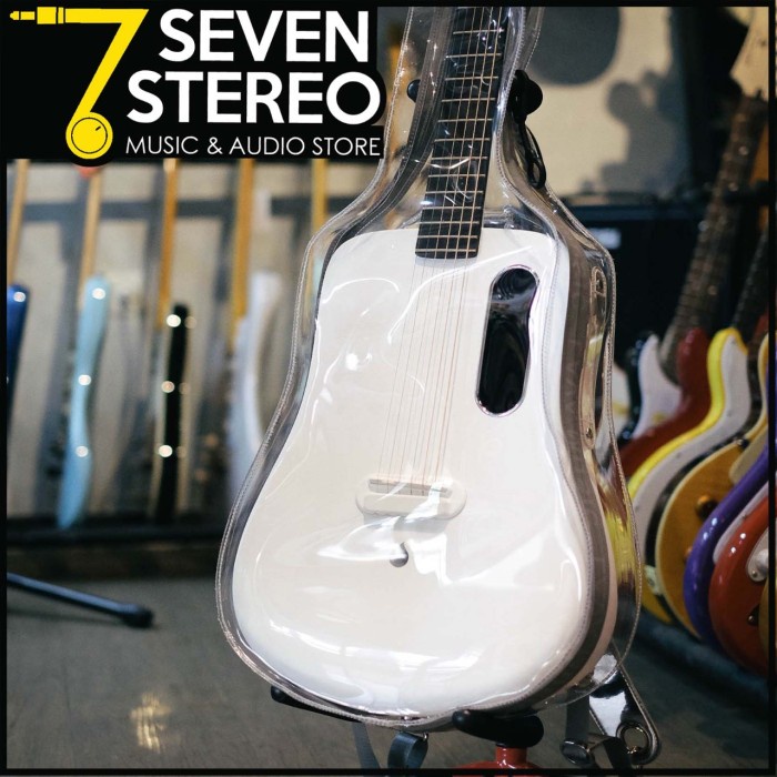 Promo Lava Crystal Bag Kristal Tas Gitar Ransel Lava Tas Gitar Transparan