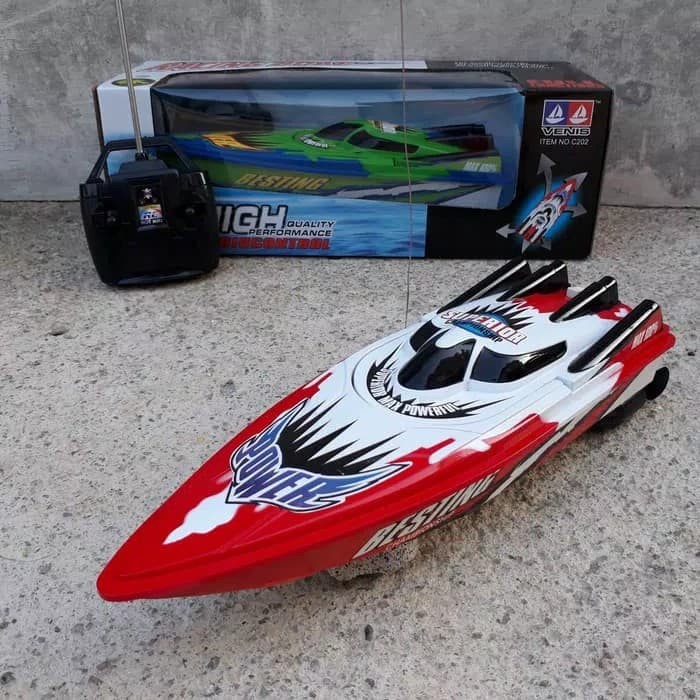 Promo Mainan Remote Control Perahu Speed Boat - Rc Perahu Speed Boat