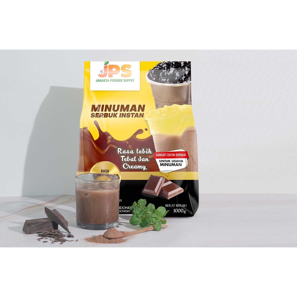 

Jps Plain Choco Nt 1 Kg / Cokelat - Bubuk Numan Tanpa Gula / Powder Drink / Serbuk Instan