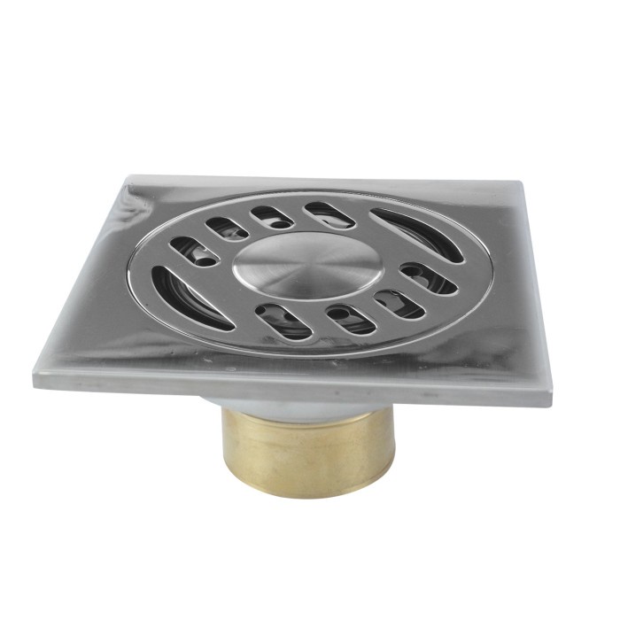 {{{{}}] Saringan air Kamar Mandi Saringan Got Otomatis Floor Drain DL-158