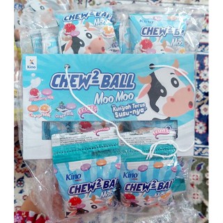 

Permen Susu Kino Chew2 Ball 1 Pack isi 20 Bungkus @8gr Permen Lunak Rasa Buah