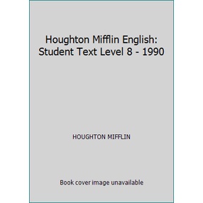 Houghton Mifflin English, Grade 5: Teacher's Resources Blackline Masters