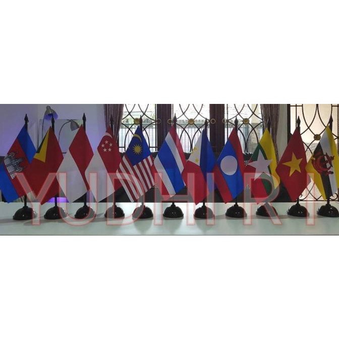 BENDERA MEJA/BENDERA NEGARA ASEAN/BENDERA NEGARA