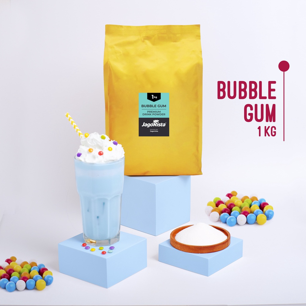

Jagorista Bubuk Minuman Bubblegum Permen Karet 1 KG Kualitas Premium