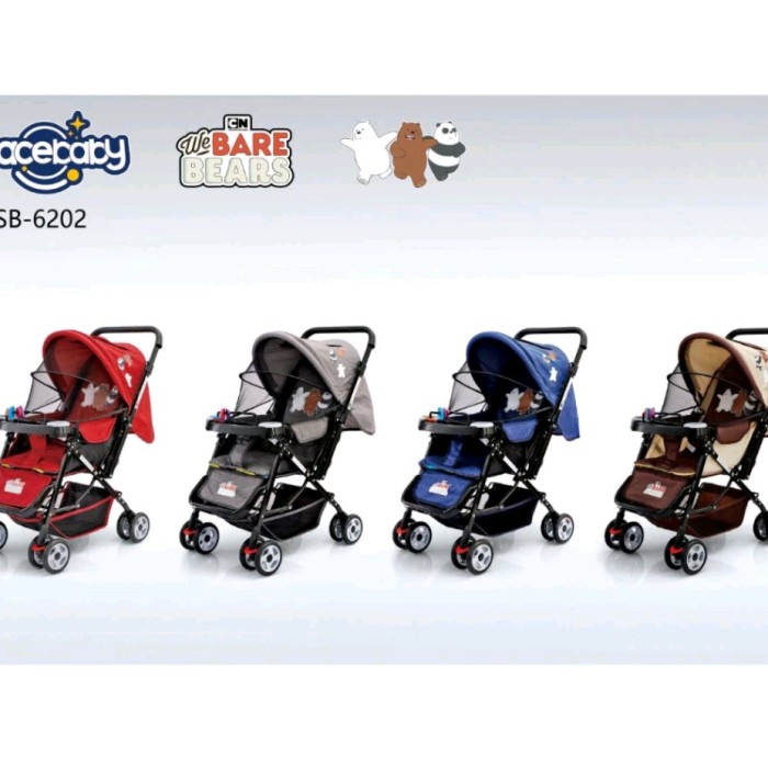 STROLLER SPACEBABY SB 6202