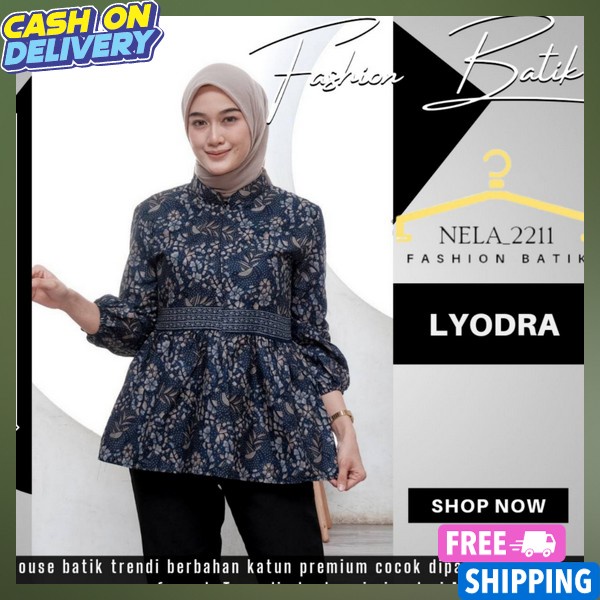Kemeja Natik Nikahan Sragam Sinoman Batil Pakean Vatik Modern Atasan Blouse Bstik Terbaru Natik Kerj