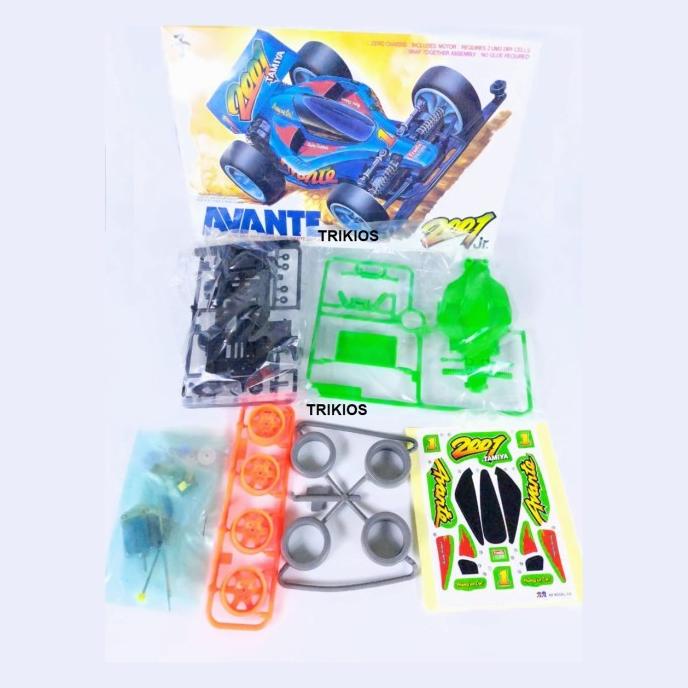 Gratis Ongkir Rep. Tamiya Mini 4wd Merk Ruize Avante 2001 Green Sp. Zero Chassis Limited Edition (tr