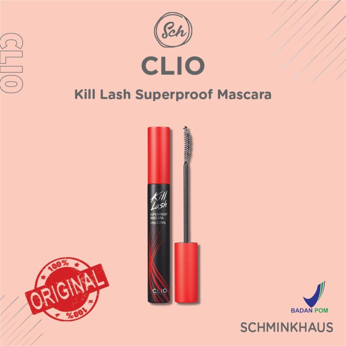 [BPOM] CLIO KILL LASH SUPERPROOF MASCARA