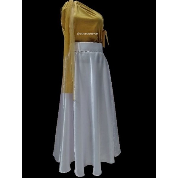 Tamborin - Rok Tamborin Baju Tambourine Beludru Set