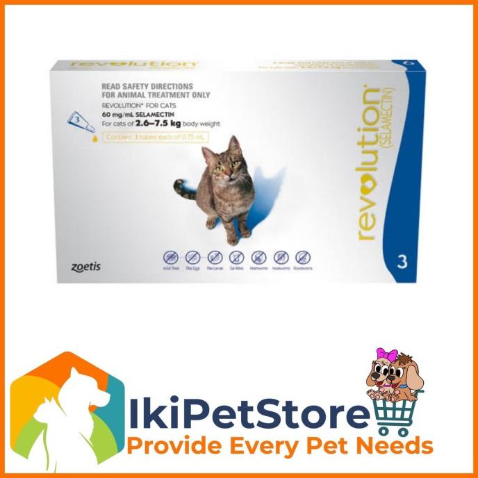 Revolution cat adult / Obat Kutu Kucing Revolution