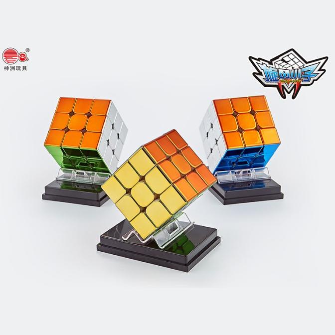 Gratis Ongkir Rubik 3x3 Cyclone Boys 3x3 Metallic Stickerless Limited Edition (tri00j.apa)