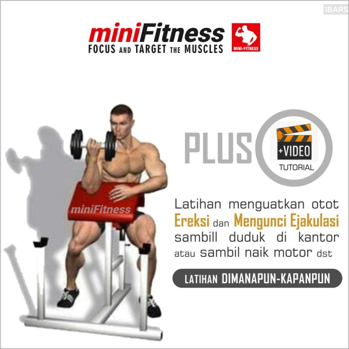 Terlaris Deker Fitnes Minifitnes Original Minifitness Alat Fitness Genital Pria _.