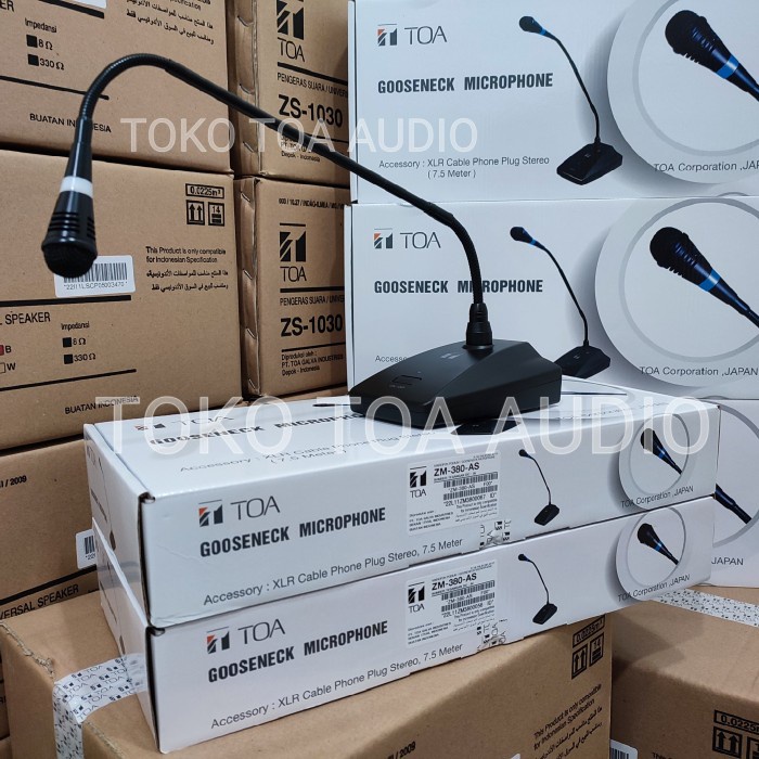 Mic paging mic mimbar Toa ZM-380 ZM 380