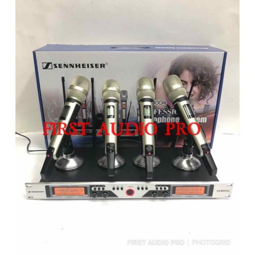 MIC SENNHEISER SKM 9004 U WIRELESS ( 4BH MIC PEGANG ) MULTI CHANNEL