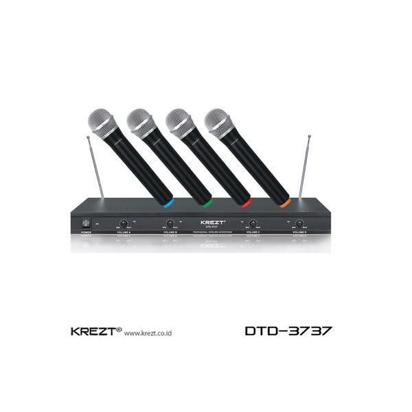 Mic wireless 4 mic Krezt DTD 3737 HH