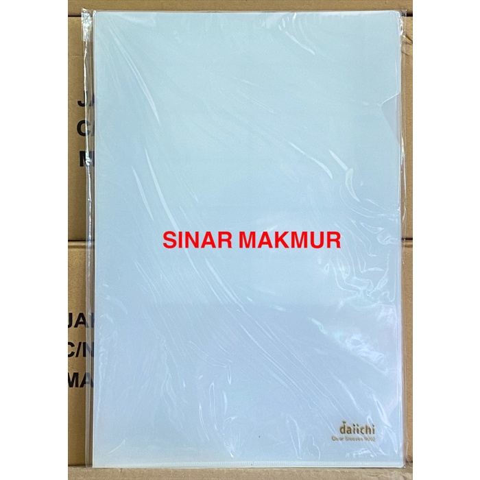 

Promo Map Clear Sleeves / Map L Folio Daichii 9002 Murah