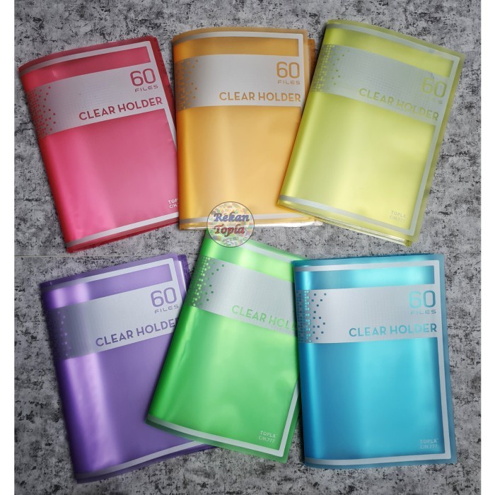 

Termurah Map Clear Holder Folio Isi 60 File / Clear Holder Folio / Map Dokumen Hemat