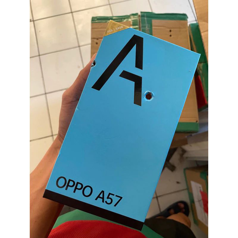 BOX KOTAK HANDPHONE KARDUS  BEKAS OPPO A57