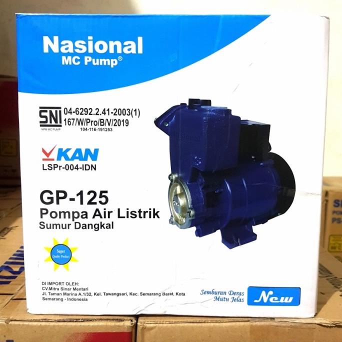 POMPA AIR NASIONAL MC GP - 125 (SUMUR DANGKAL)
