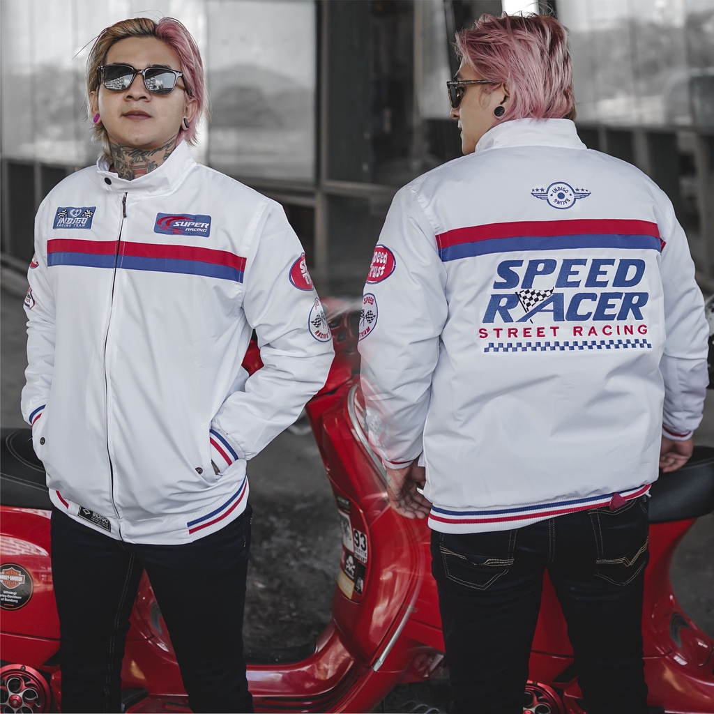 JAKET PARASUT RACING SPEED RACER