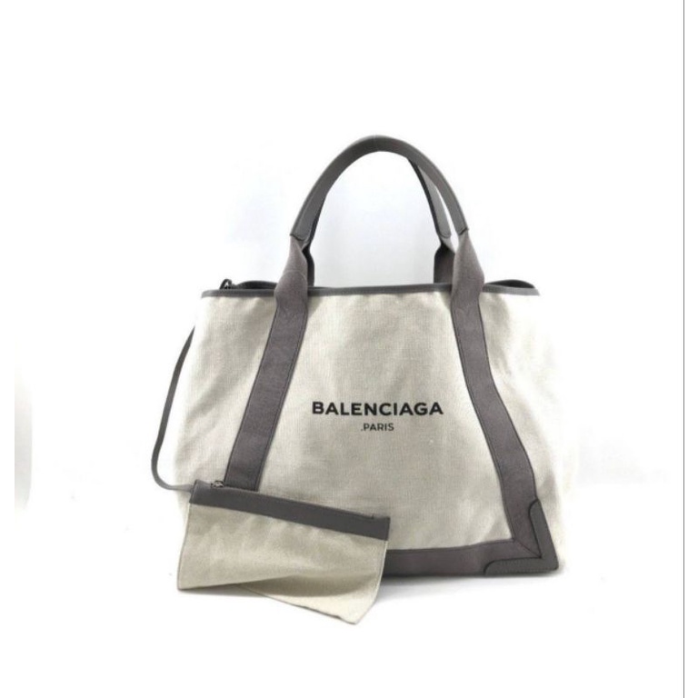 Tas Balenciaga Cabas M Grey Tote Bag Original