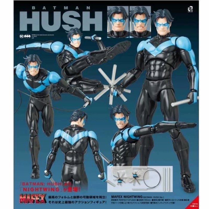 Mafex 175 Nightwing Hush Version Ready