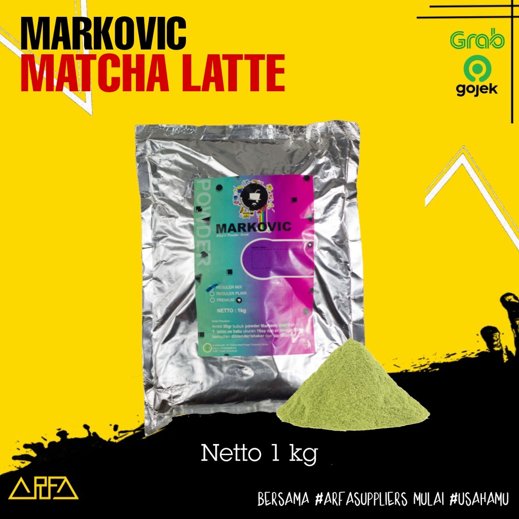 

Bubuk Numan Matcha Latte Markovic 1Kg