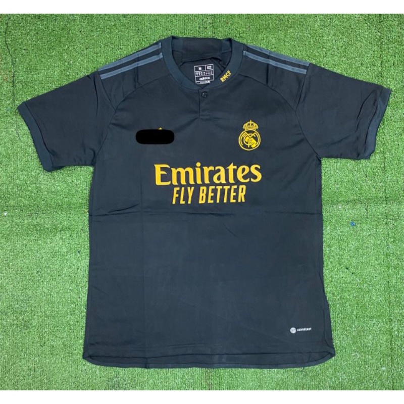 JERSEY BOLA REAL MADRID 3RD THIRD GRADE ORI IMPORT 2023 2024