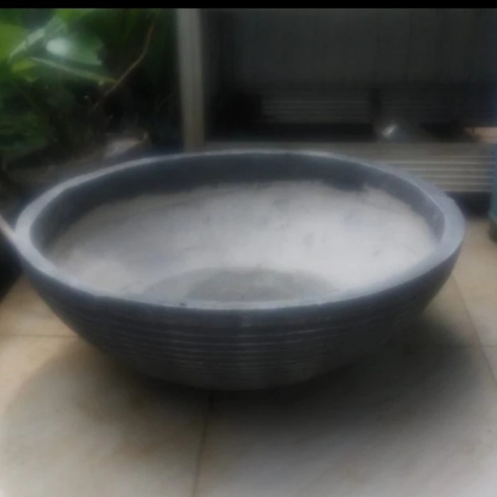 Terbaru Pot Batu Bulat Taman Teratai Atau Air Mancur Khusus Grab Atau Gojek In Promo Terlaris