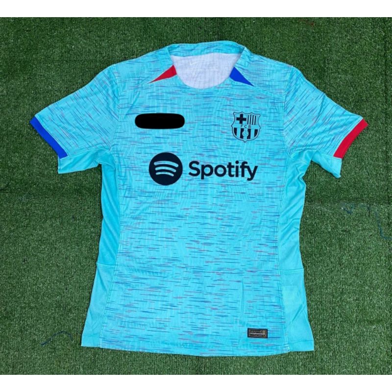 JERSEY BOLA BARCELONA BARCA 3RD THIRD PLAYER ISSUE PI 2023 2024