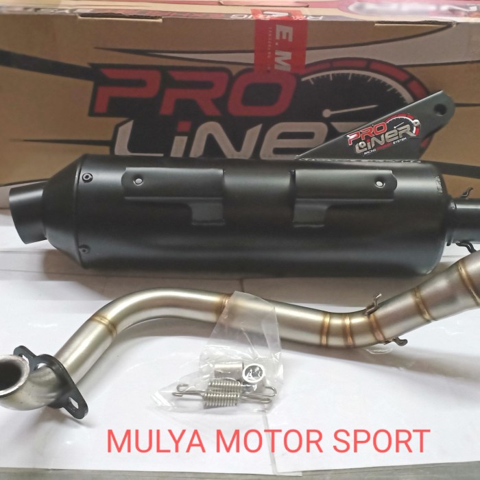 NEW KNALPOT PROLINER/STANDART RACING/ORIGINAL/BEAT FI, SCOOPY,MIO ORIGINAL TERBARU