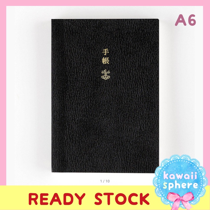 

✨Ready Hobonichi Techo 2024 A6 English Planner Book Jan Start Ready Stock Berkualitas