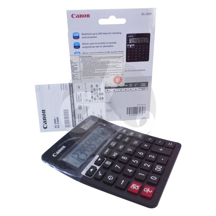 

Calculator CANON AS-288R Dekstop calculator AS 288 R