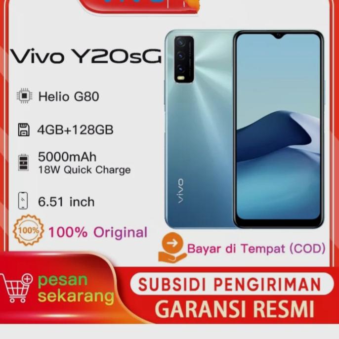 VIVO Y20SG RAM 4/128 GB [Y20s G Ram 4 Rom 128GB] GARANSI VIVO RESMI