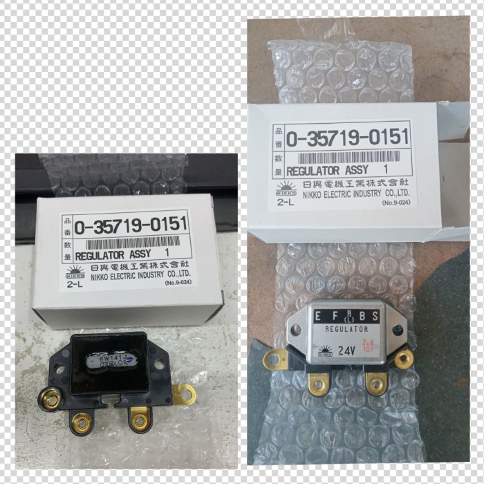 ic regulator 24v nikko original - ic regulator alternator tokolarisjaya