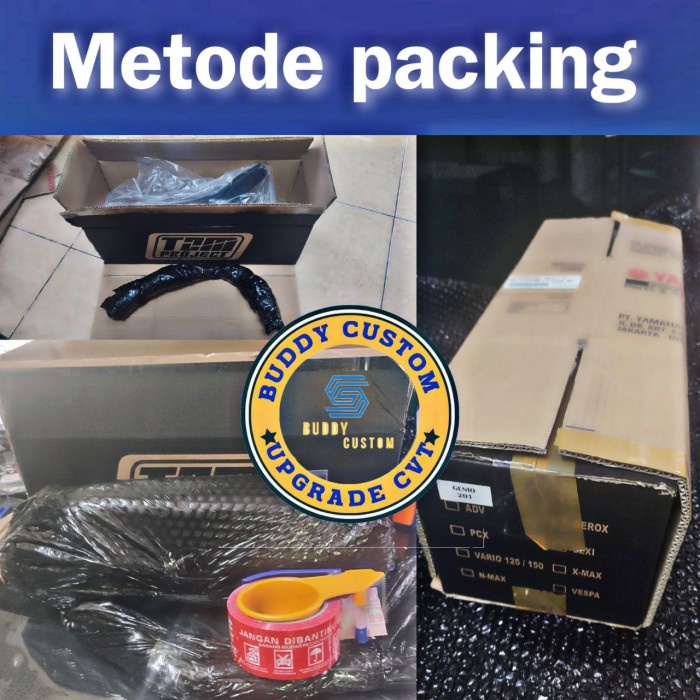 NEW KNALPOT TZM PROJECT BEAT NEW DELUXE GENIO SCOOPY PRESTIGE / STYLISH ORIGINAL TERBARU