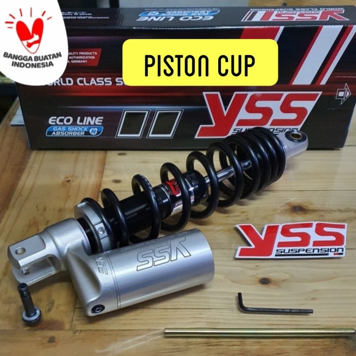 Shock Shockbreaker YSS C Euro 330 mm Tabung Bawah C-Euro 330mm Silver star