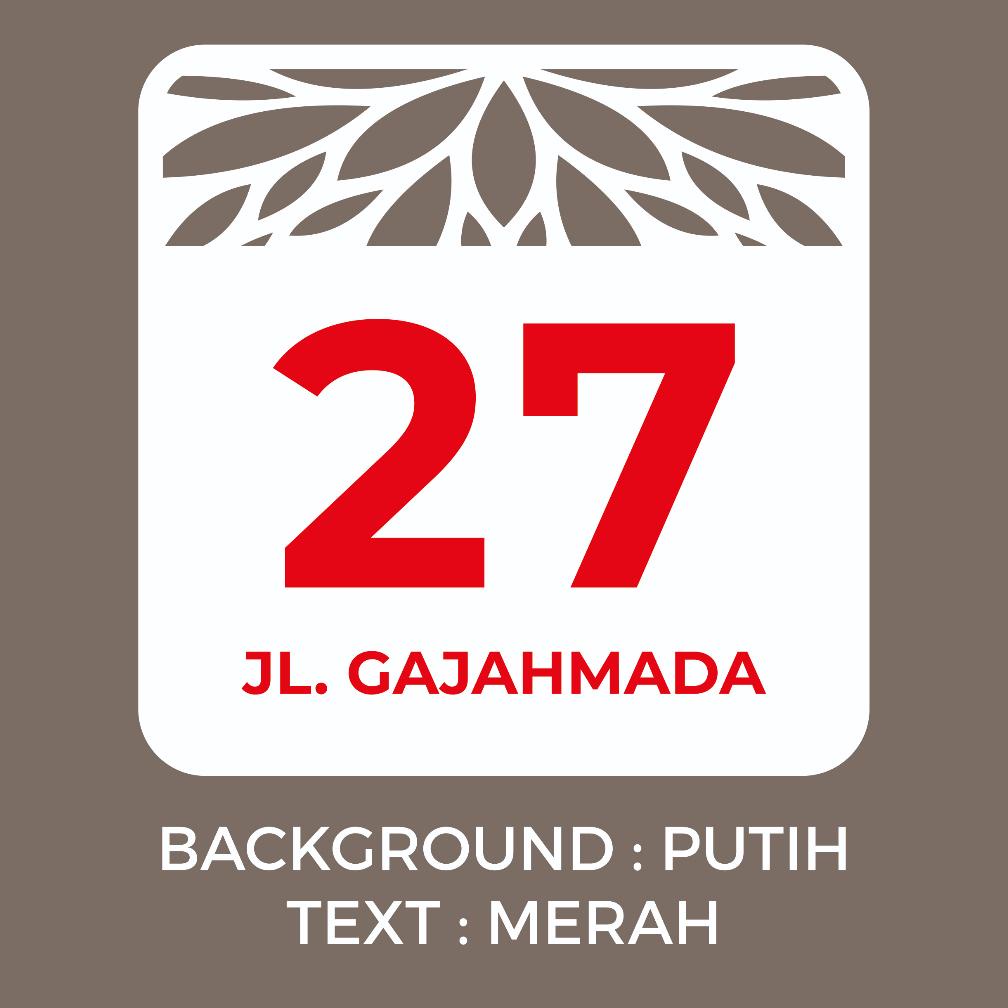 

Terlaris NOMOR RUMAH ACRYLIC MURAH KUALITAS PREMIUM - UKURAN 15 X 15 CM (POLA CUTTING DAUN) TAHAN SEGALA CUACA AQR378