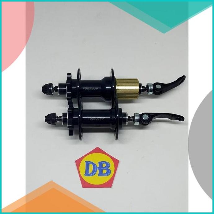 Hub raze 32 hole free hub 4 bearing jangkrik sepeda MTB hitam 20JVLZ3