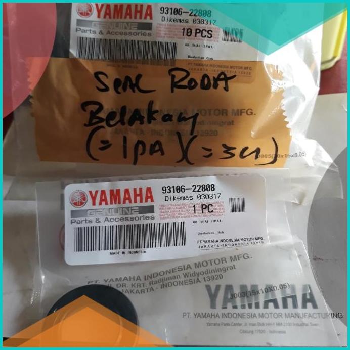 SEAL RODA BELAKANG VIXION OLD NVL NVA (KANAN) (93106-22808) YAMAHA 20