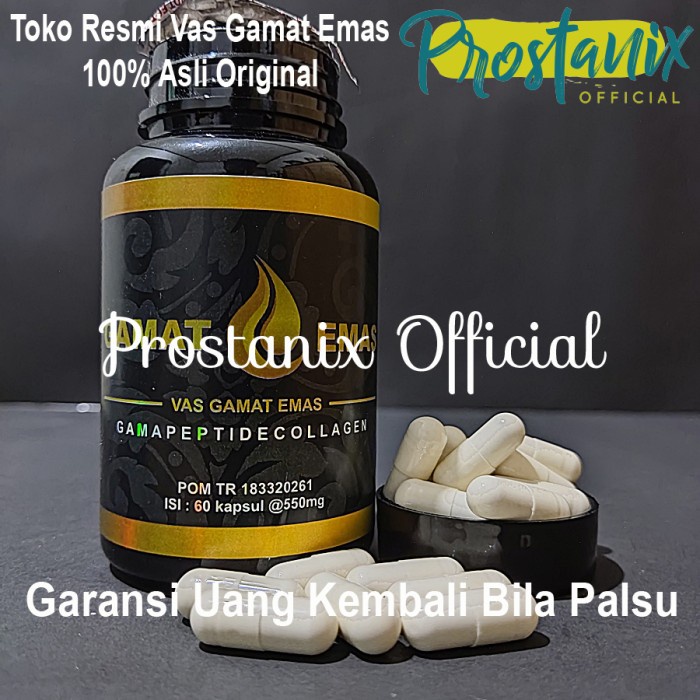 Vas Gamat Emas Collagen Asli Original Herbal Bersertifikat Bpom
