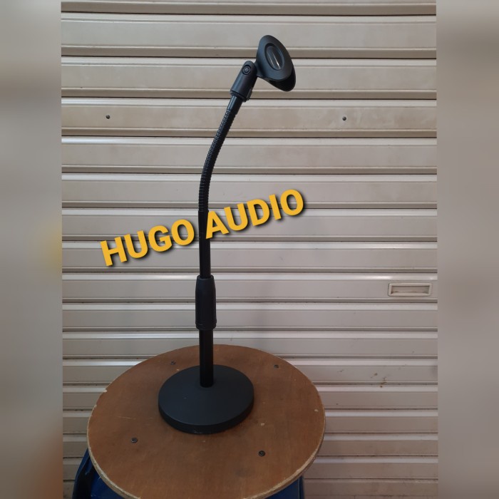 Baru Stand Mic Meja Kaki Bulat Besi Terbaik