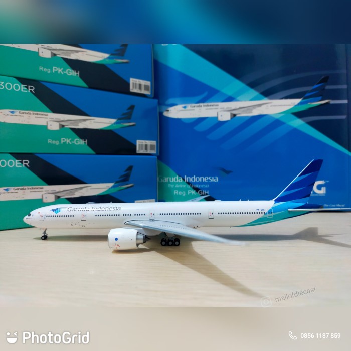 GARUDA INDONESIA BOEING 777-300ER PK-GIH NG MODEL 1:400