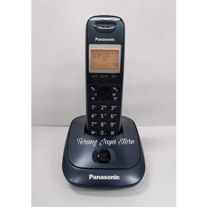 Telepon Wireless Panasonic Kx-Tg2511 (Biru) Telepon Rumah Panasonic