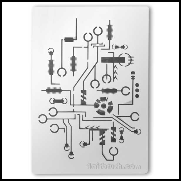

DISKON STENCIL AIRBRUSH ELECTRICAL !!!!!
