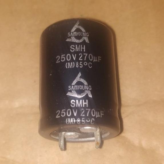 C Elco Elko 270uF 250V 270 uF 250 V SNAP IN