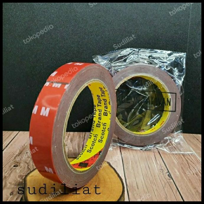 

GRATIS ONGKIR DOUBLE TAPE PE ACRYLIC3 3M 20MM 4,5M MERAH !!!!!